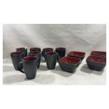 Better homes & garden mugs and bowls