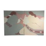 Vtg native american paintings