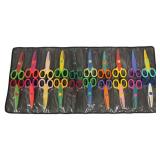 Set of 20 Decorative Edge Craft Scissors,