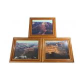 (3) Vintage Framed Personal Photography of Grand