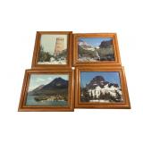 (4) Vintage Framed Personal Photography of Grand