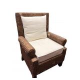 Outdoor Patio Sea Grass Chair with nice cushions
