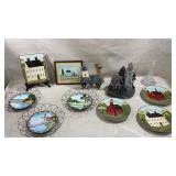Group of light house and country house decor
