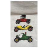 vintage Midwest cast metal antique car wall