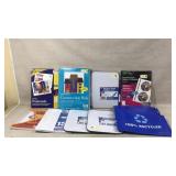Office Supplies Lot Including Paper & Boards