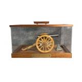 Vintage 1989 Handcrafted 6-Pounder Field Cannon