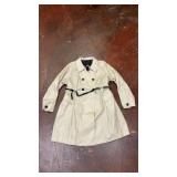 Lane Bryant cream-colored, double-breasted short