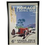 Geo Ham 1934 Monaco Grand Prix Poster Print