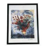 Marc Chagall "Bouquet Over The City" Giclee