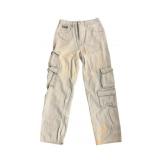 Empyre Tori Bold Cargo Skate Jeans Light Wash