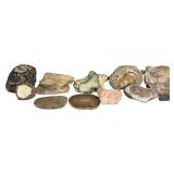 (11) Assorted Rock Crystal Minerals, Amethyst,