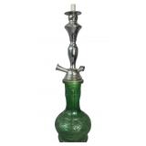 Traditional Green Glass Base Hookah Shisha Water