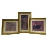 (3) Framed Chinese Art Prints