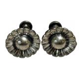 Vtg. Danecraft Sterling Silver Screw-back