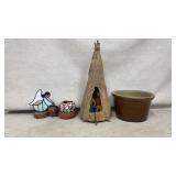 Native American-Inspired Craft and Decor Lot