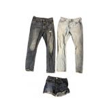 (3) Pairs of Levi Strauss 501 Denim Jeans & Shorts