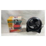 black Honeywell TurboForce Air Circulator Fan