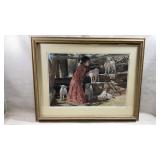 signed, limited-edition offset lithograph titled