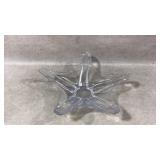 Cofrac art verrier France glass tray