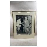 framed vintage Connelly Skis advertisement p