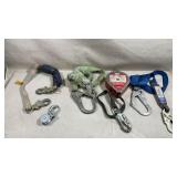 assortment of used industrial fall protection
