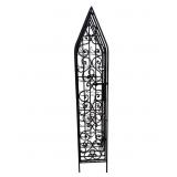 24 Bottle Wrought Iron Free Standing Wine Rack