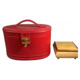 Vtg. Reuge Italian Music Box, Vtg. Bentony Travel