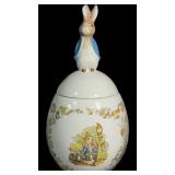 Vtg. 1996 Beatrix Potter Peter Rabbit Cookie Jar.