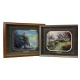 (2) Framed Thomas Kinkade Prints