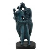 Signed Dali 'the family' bronze sculpture