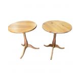 2 IKEA Wooden Side Tables