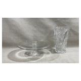 Flower Vase Edenburgh Handcut 24% Lead Crystal