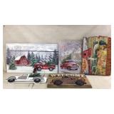 Decorative Wooden Holiday and Seasonal Signs