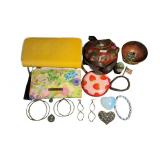 Wallets, Coin Purses, Jewelry Bracelets, Pins,