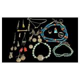 Assorted Native American Sterling Silver &