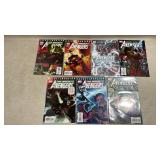 Collection of 7 marvel secret invasion the mighty
