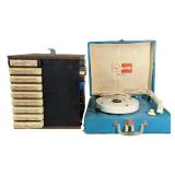 Vtg. Imperial Portable Record Player, Vtg. 8-Track