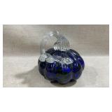 Handblown Glass Pumpkin, a decorative art glass