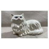 charming vintage ceramic Persian cat features a