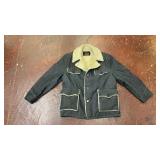 vintage 1970s Sears Sherpa-lined denim ranch or