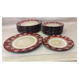 Gibson Elite Snowflake Dinnerware Set