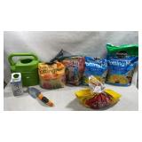 complete setup of gardening supplies featuring