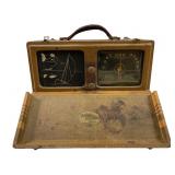 1941 ZENITH PORTABLE MODEL 6G601M UNIVERSAL RADIO