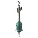 BRONZE POLO SOLERI STYLE CACTUS WIND BELL