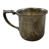 STERLING SILVER BABY CHRISTENING CUP