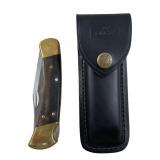 BUCK 110 FOLDING HUNTER LOCK BACK POKET KNIFE