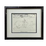 PABLO PICASSO "MINOTAURE VAINCU" LITHOGRAPH SIGNED