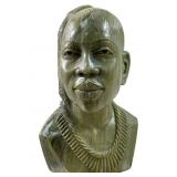 ELLIOT KATOMBERA SHONA BUTTER JADE SCULPTURE