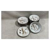 vintage Midwinter Stonehenge Wild Oats stoneware