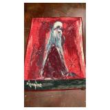 vintage Ibena throw blanket featuring the a